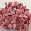 50 Creamy Pink Small Spring Cottage Paper Flowers