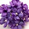 50 Purple Small Spring Cottage Paper Flowers