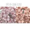 50 Mixed JUST Soft Pink - Blush Small Spring Cottage Paper Flowers
