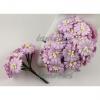 50 Small 1" Fussy Daisy Solid Lilac (A)