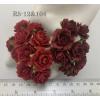 Mixed JUST Red and Burgundy Jasmine Paper Flowers