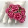 50 Indian Jasmine (1"or2.5cm) Pink Paper Flowers