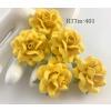 25 Medium 1.5" Solid Yellow Sweet Moon Roses 