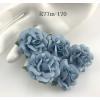 25 Medium 1.5" Baby Blue Sweet Moon Roses (M)