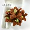 50 Cotta Brown Lilly Crafts Paper Flowers