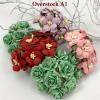 250 Mixed 2 designs 4 Colors Crafts Paper Flowers - Overstcok A1 