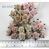 50  Size 1" or 2.5cm Mixed 5 Roses (2/122/125/518/921)