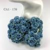 50 Size 1" Solid Baby Blue Carnation 