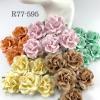 25 Mixed 5 Pastel Paper Flowers (2/50/147/148/450)