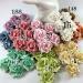 Pastel Large Artificial Handmade Mulberry Paper Flowers Roses for crafts or wedding from Thailand