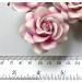 White - Pink Splash Variegated Large Artificial Handmade Mulberry Paper Flowers Roses for crafts or wedding from Thailand