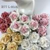 25 Large 2" Mixed 5 Colors Roses(2/15/123/147/921)