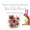 250 of 1" or 2.5cm Singapore Daisy  - Your Color Choice (B) Pre-order 