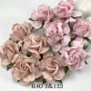 25 Large  2" or 5 cm - Mixed Soft Pink and BLUSH Pink Tea Roses
