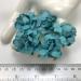  Solid Light Turquoise Blue May Roses - Artificial Handmade Paper Flowers for Wedding Craft or Scrapbooking from Thailand 