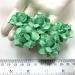 Solid Mint Green May Roses - Artificial Mulberry Handmade Paper Flowers for Wedding Crafts and Scrapbook from Iamroses, Thailand