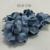 50 Small 1" Solid Baby Blue May Roses