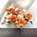Artificial Handmade Paper flowers for wedding crafts or scrapbooking from iamroses, Thailand. Orange