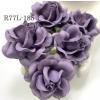  25 Large 2" Solid Purple Sweet Moon Roses