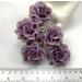25 Large 2" Solid Dusty Purple Sweet Moon Roses