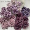 25 Large 2" Mixed 5 Purple Roses (183/185/187/188/188V)