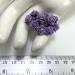 Purple Mini Artificial Mulberry Handmade Paper Flowers for Wedding Crafts and Scrapbook from Iamroses, Thailand