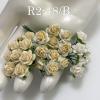 100 Mini 1/4" or 1cm Mixed 3 Open Roses (15/147/147C)
