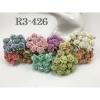 100 Size 3/4" or 2cm Mixed 10 Pastel Open Roses (New)  