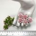 Soft Pink Shabby Artificial Mulberry Handmade Paper Flowers for Wedding Crafts and Scrapbook from Iamroses, Thailand