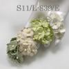 100 Size 3/4" or 2cm Mixed Green Beige Cottage (15/153/161/167)