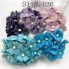  100 Size 3/4" or 2cm Mixed Purple -Turquoise (182/185/188/266/451)