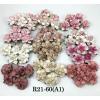 Artificial Handmade Mulberry Paper Flowers Roses for crafts or wedding from Thailand