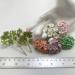 Small Artificial handmade mulberry paper flowers for wedding crafts and scrapbooking from iamroses, Thailand supply   