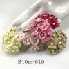   100 100 Size 5/8" or 1.5 cm - Small Mixed Pink Brown (NEW-2/3/4/147/148)
