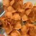  Tangerine May Roses Craft Paper flowers
