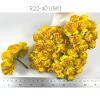 50 Puffy Roses (1-1/4or3cm) Yellow flowers