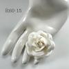 20 Romantica Roses (2 or 5cm) White Paper Flowers