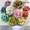 20 Romantica Roses (2 or 5cm) Mixed 10 Pastel Flowers 