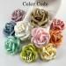 Pastel Spring Easter LARGE Roses Paper Flowers for Wedding Crafts and Scrapbook from Iamroses, Thailand