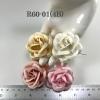 2" Large Paper Flowers Roses for crafts or wedding from Thailand