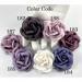 Purple LARGE Artificial Mulberry Handmade Paper Flowers for Wedding Crafts and Scrapbook from Iamroses, Thailand