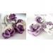 Purple LARGE Artificial Mulberry Handmade Paper Flowers for Wedding Crafts 