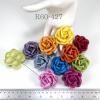 20 Romantica Roses (2 or 5cm) Mixed 10 Solid Rainbow  Flowers