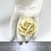 Cream - LARGE Roses Paper Flowers for Wedding Crafts and Scrapbook from Iamroses, Thailand