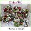 Special Mixed Large 6 Packs DIY Paper Flowers SALE - Specials Set X'Mas (B-2)