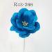 Turquoise Blue Peony Paper Craft Flowers 
