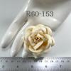 20 Romantica Roses (2 or 5cm) Solid Beige Flowers