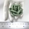 20 Romantica Roses (2 or 5cm) Dusty Green Flowers