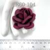 20 Romantica Roses (2 or 5 cm) Solid Burgundy Red