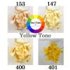 5 Large Gardenia (4"o 9.5cm) - One Your Color Choice - Yellow Shade 